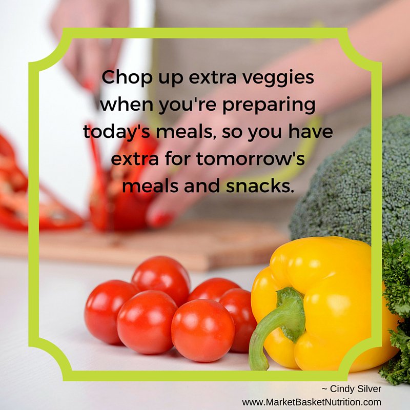 CindySilverRD's tweet image. Make #healthy snacks for the next day while cooking supper.