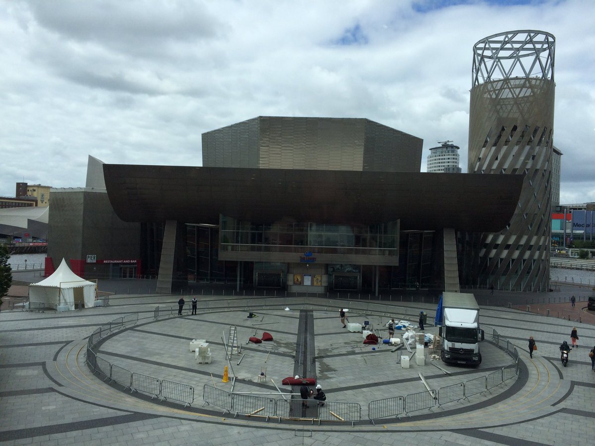 creative_andy's tweet image. Working with @SubhashViman the Lowry Centre, Manchester  2 powerful on show tomorrow night 'Three' &amp;amp; 'Morphed'