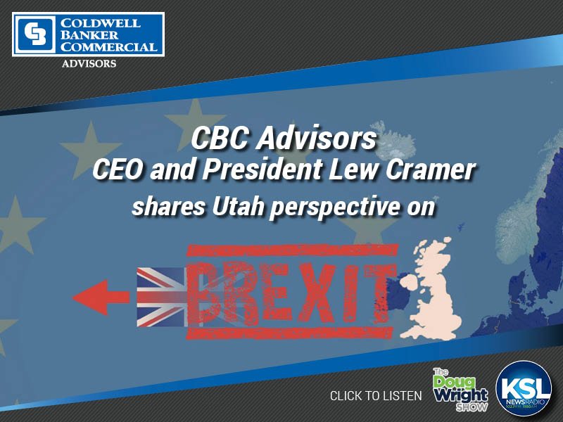 ColliersUtah's tweet image. @cbclew, Former Assistant Secretary @TradeGov, speaks #Brexit with @DougWrightShow goo.gl/bqqgJU
