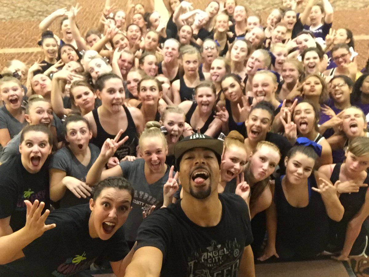 Master Class with Marcus was UNREAL! So much energy &amp; so much fun! 🎉🙌🏽 #DenverUnleashed #HipHopMasterClass