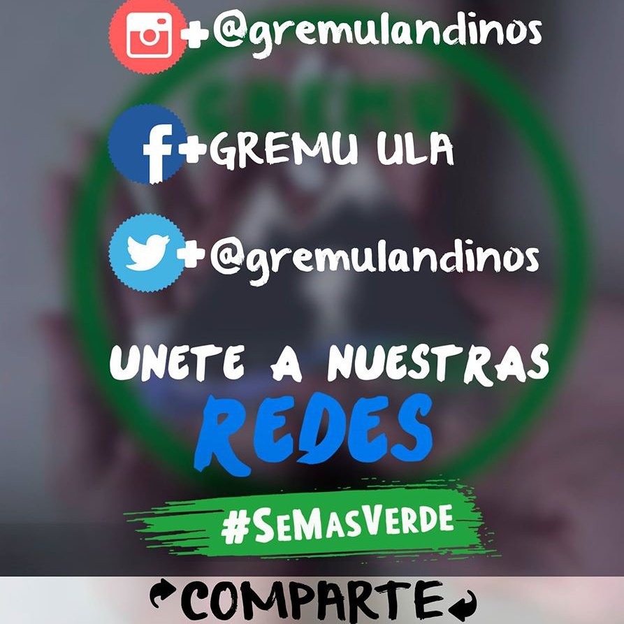 GremUlandinos's tweet photo. #SeMasVerde #PorUnMundoMejor #RescatemosElBosqUni #ULA #GREMU https://t.co/zDgWOok7p4