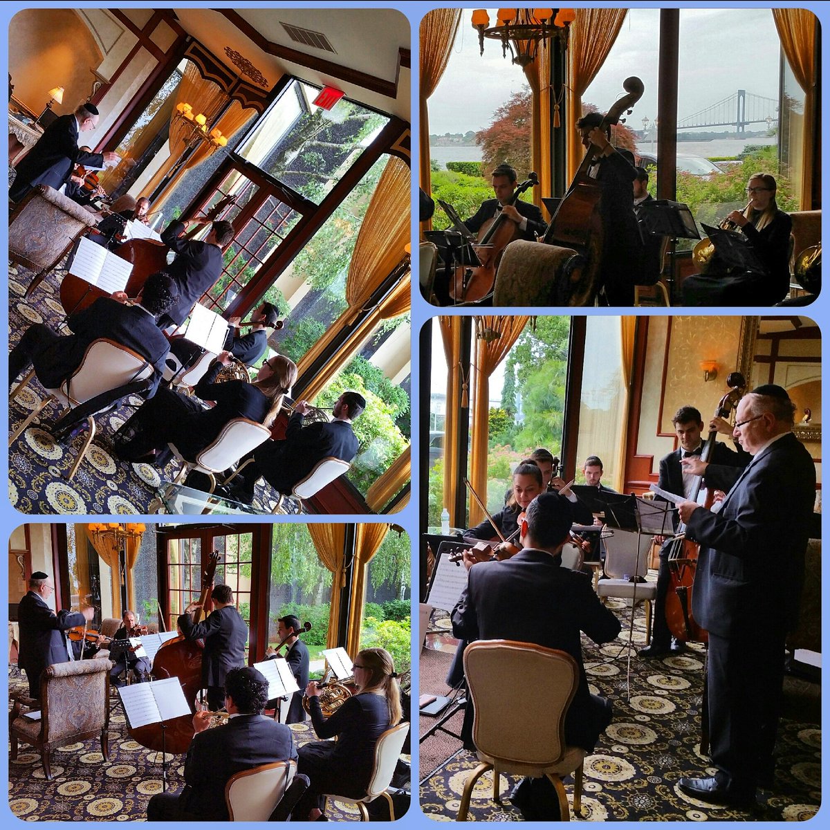 TEITELBAUMAARON's tweet photo. herewegoagain at #marinadelrey #wedding #hall #conducted by @IsraelLamm @spnevents @Voguemusicians #stringssection https://t.co/CjRE0A6t5W