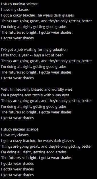 txmusicoffice's tweet image. Happy #NationalSunglassesDay ft #ATX's #Timbuk3's "Future's So Bright, I Gotta Wear Shades"

youtu.be/8qrriKcwvlY