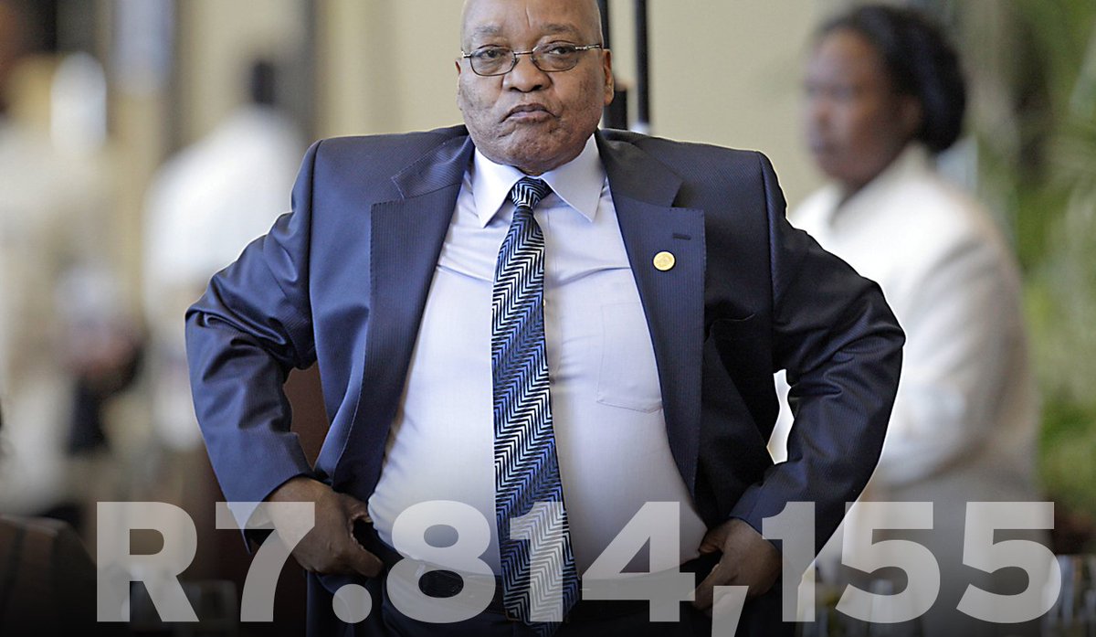 dailymaverick's tweet photo. Nkandla, The Finale: Treasury sets ‘reasonable’ R7.8m for Zuma to pay back https://t.co/UR84QjMFxW By @RanjeniM https://t.co/VC6rjOrE5d