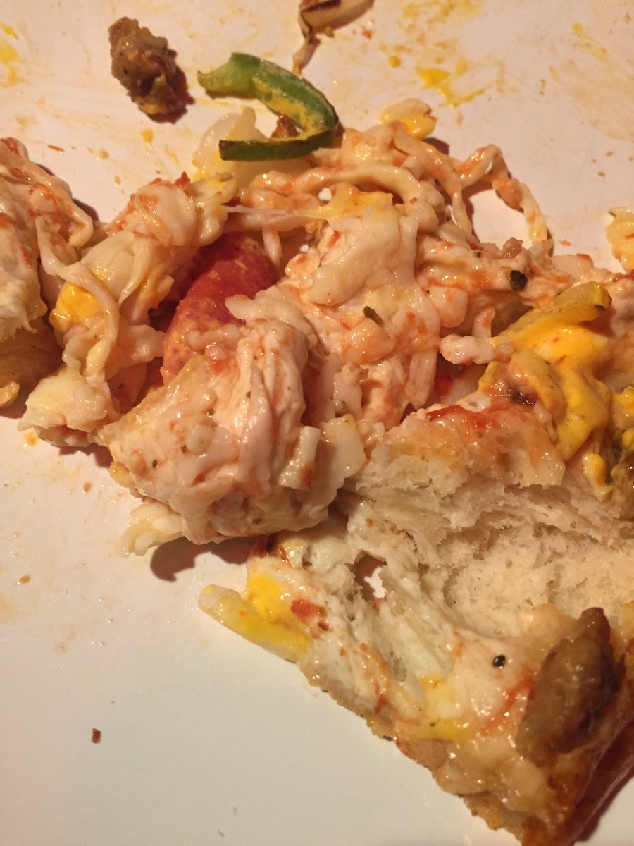 Wongeroni's tweet photo. Completely RAW pizza from @littlecaesars in Nashville that I waited for while on vacation. Called 2xs and no answer! https://t.co/TwVAPKBxHO