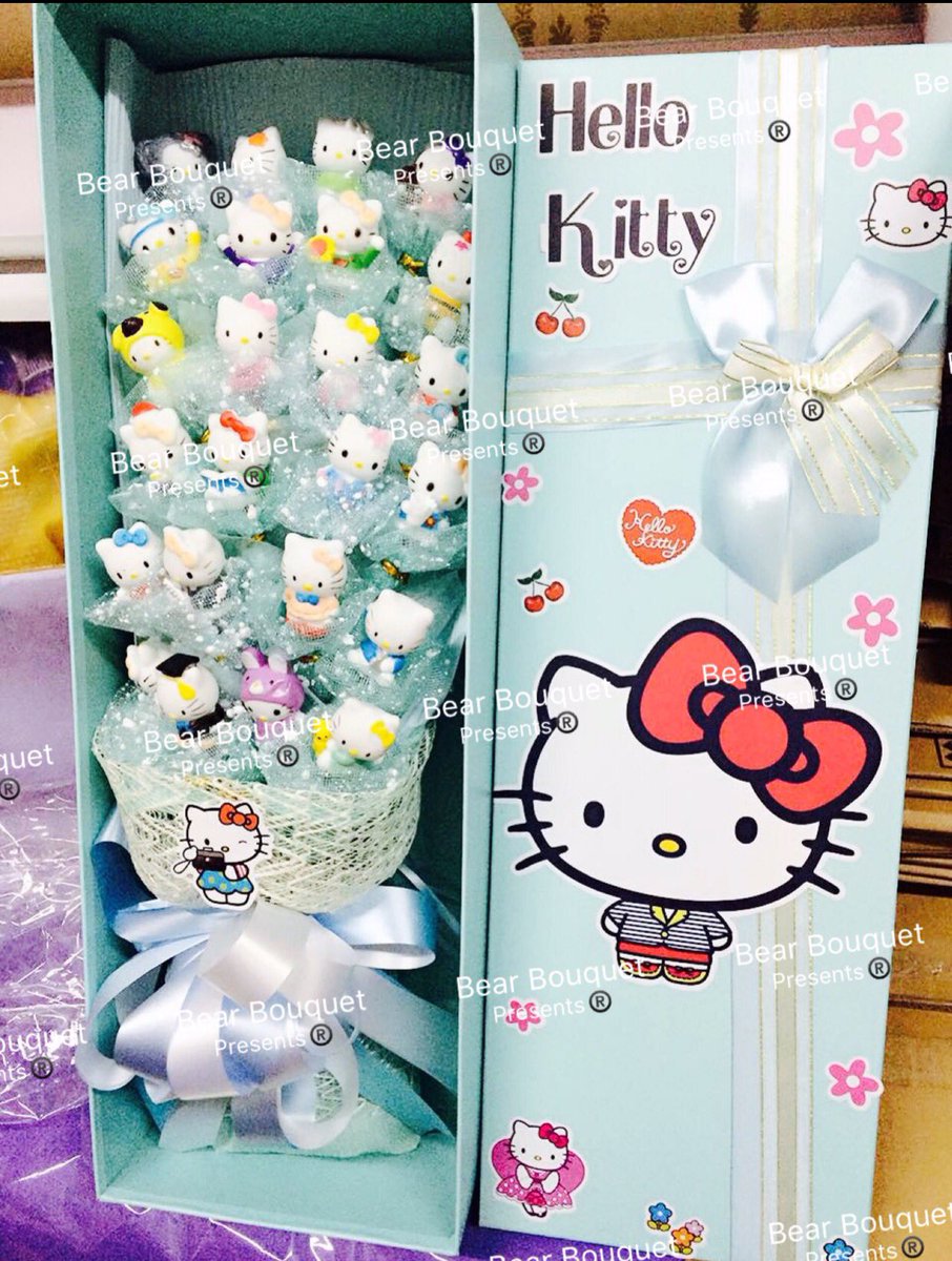 bear_bouquet's tweet photo. 🐻💐presents: 🎀HelloKitty💐 #bearbouquet #bouquet #designthinking #HelloKittyenMC #floral #CutenessOverload #gifts https://t.co/V0AzzTHt8w