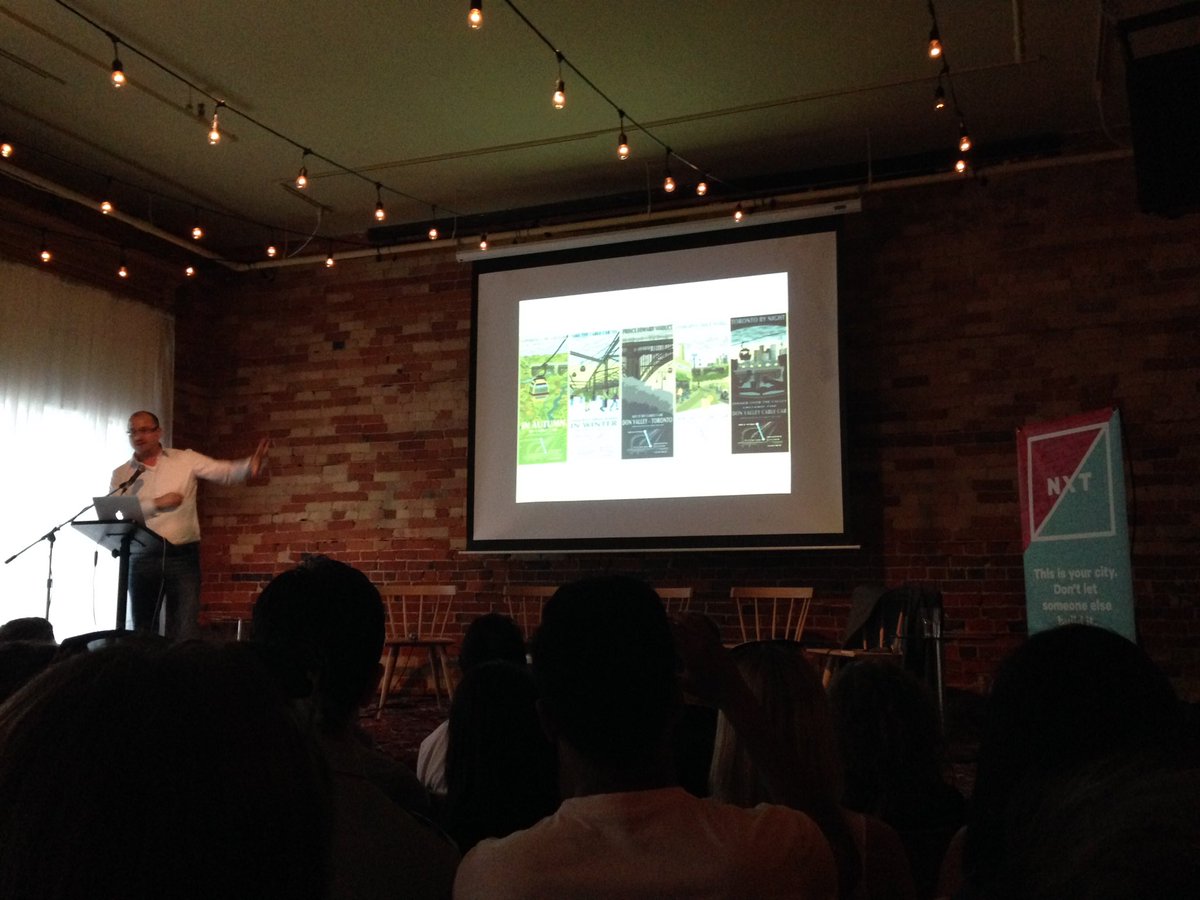 jonahletovsky's tweet image. Great stories of the @DVCableCar: emotive branding, challenging approvals process. #NXTCityTalks