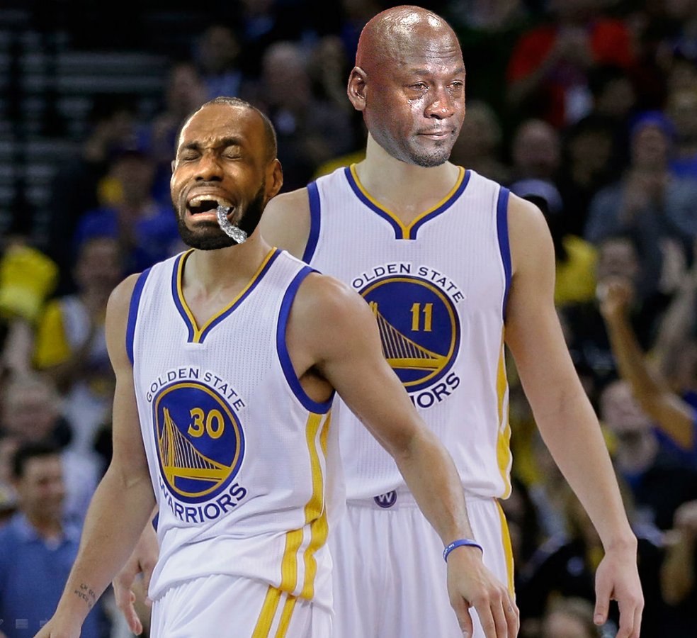 MelVDJTropicz's tweet photo. Ok one more..😂😂😂 #StephCurry #KlayCrying #KlayThompson #StephCrying #LebronCrying #NBAFinals https://t.co/TziOOUo2D5 https://t.co/byRJKs1YqI