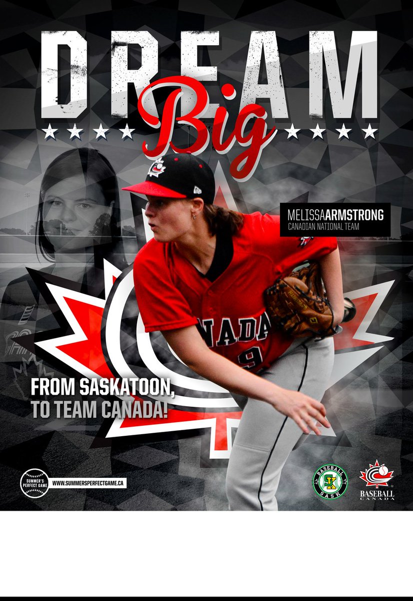 PW Girls ID Camp June 25 in Saskatoon. Start to "Dream Big" &amp; make it all the way to #TeamC saskbaseball.ca/programs/girls…