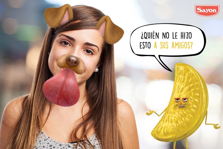 SayonOficial's tweet photo. Si tienes Snapchat sabrás de lo que hablo...#LimonSayon #FelizLunes https://t.co/3ZO5iQtkVu