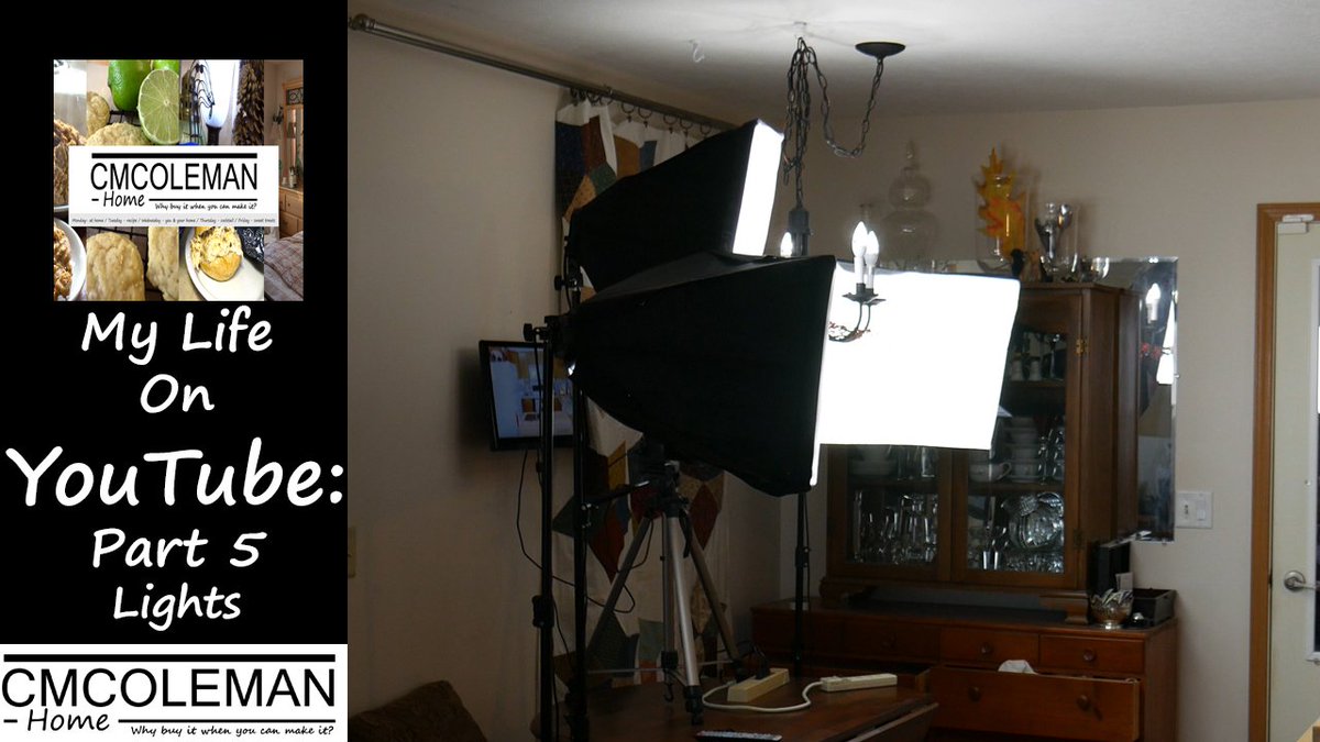 cmcolemanhome's tweet photo. #MLOY 5 a look at my #lighting set up for my #kitchen #YouTube #videos https://t.co/rQD1J4ntRt #cmcolemanhome #idea https://t.co/qqWSf35y2F