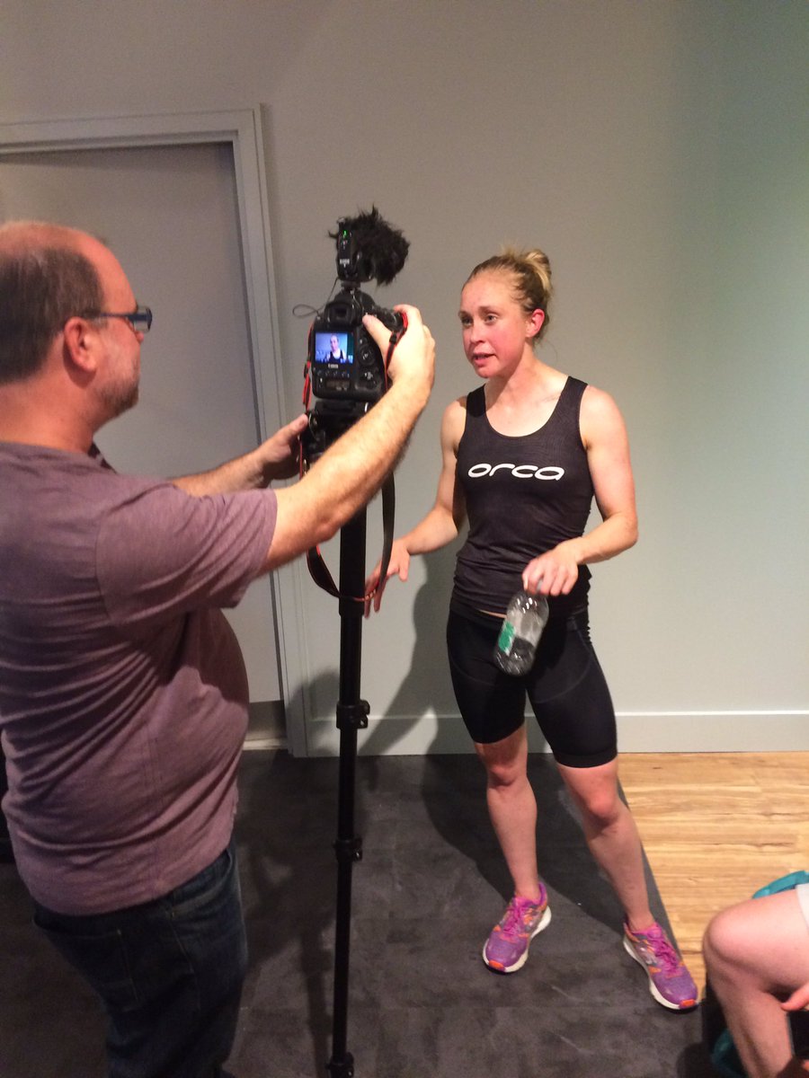 Linzey8's tweet photo. @NatalieSeymour9 giving the lowdown after a fab spin class @DigmeFitness with @DanLittleUK #power #sweatfeast https://t.co/2PBOyhh1T2