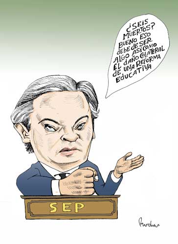 LaJornada's tweet photo. #MonerosLaJornada: Aurelio Puño, cartón de #Rocha → https://t.co/PgFwFQXOWz https://t.co/tC2mEjGO47