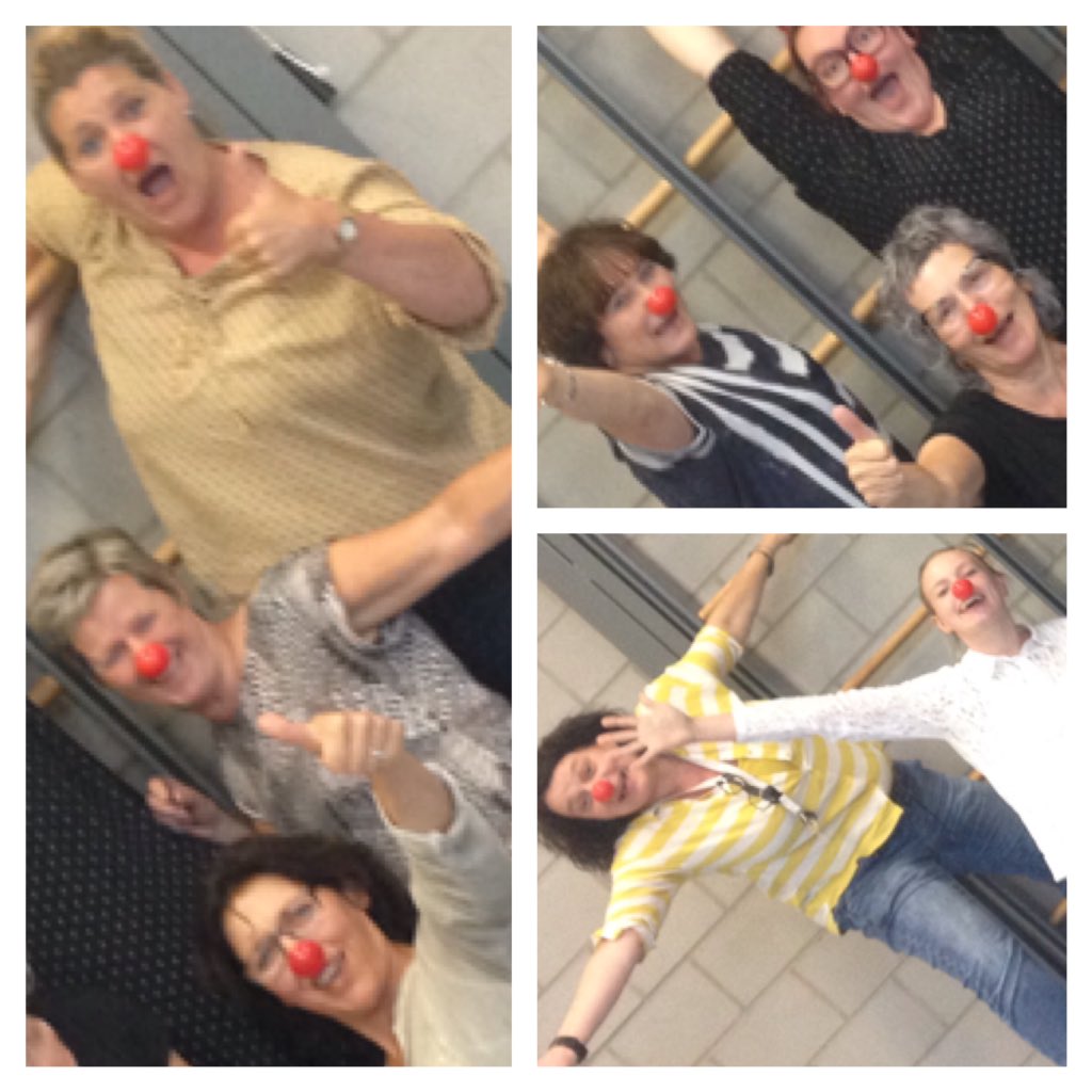 ClownColle's tweet photo. En allemaal even de neuzen op! @Quadraam https://t.co/5qPmnSSFcY