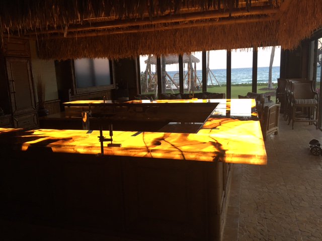 Cpd Lighting On Twitter N Palm Beach Fl Illuminated Onyx Bar