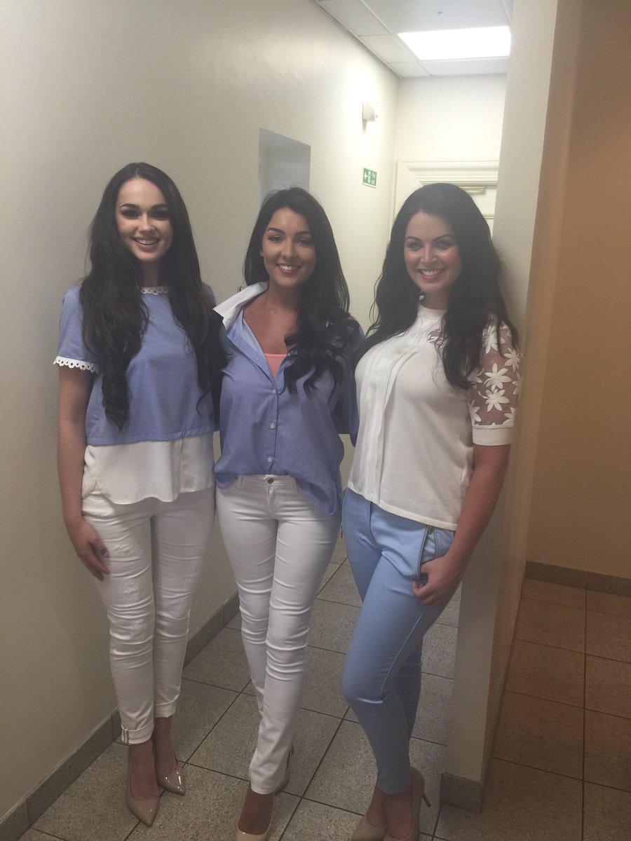 The gorgeous fashion team from <a href="/ACAmodels/">ACA Models</a> modelling the latest summer casuals from <a href="/candyplum/">candyplum</a> #JohnMcIlroygolfday