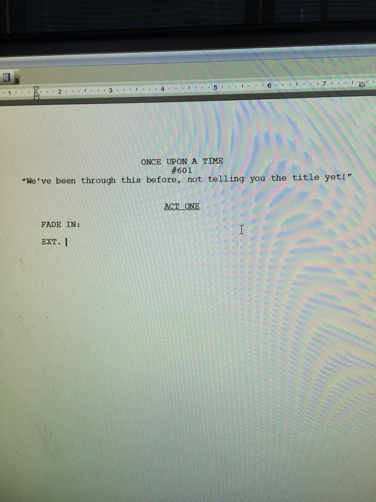 AdamHorowitzLA's tweet image. Here we go again...  #OnceUponATime #Season6 #hopetoseeyouthisfall!