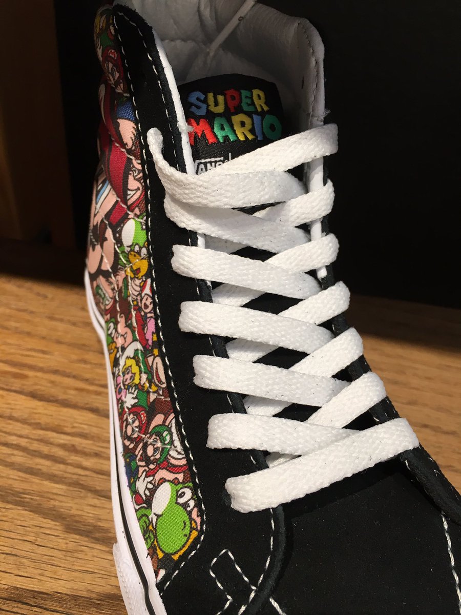 ps_sundae's tweet photo. #Shoes for @ps_porcupine! #supermario https://t.co/L3GIvnoSLj
