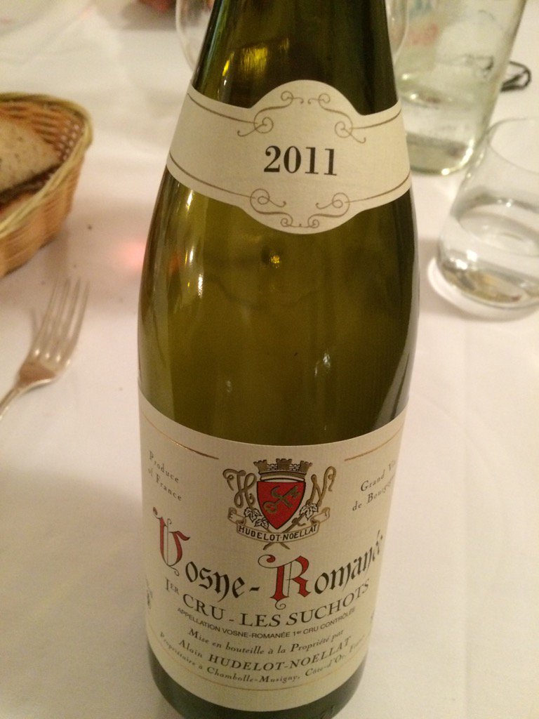 LarsTorstenson's tweet photo. Stunning. Young. Stunning. #Bourgogne #VosneRomanee #premiercru #lessuchots #2011 #winelover https://t.co/Sg8R9eGCiL
