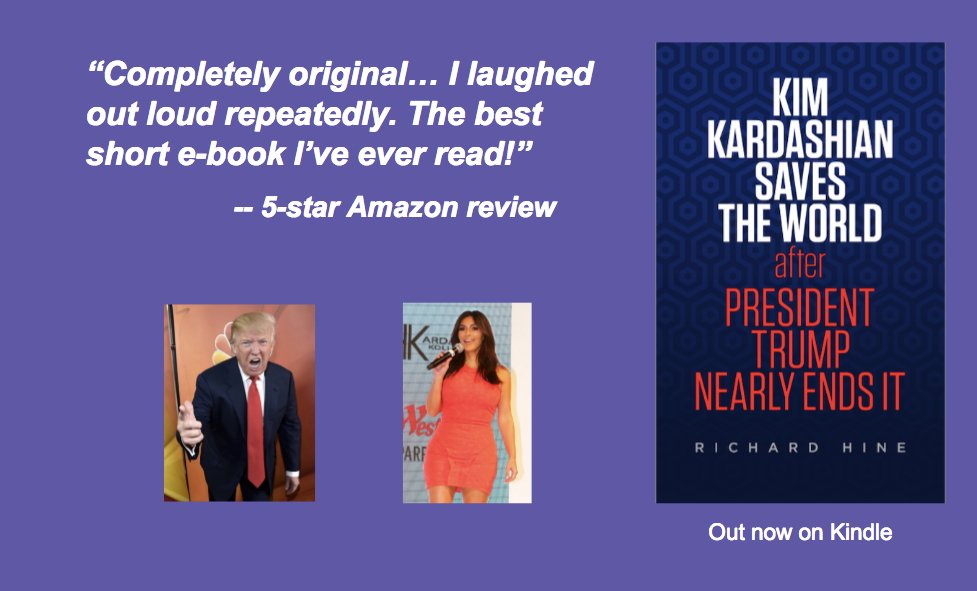 kimksavesworld's tweet photo. When #DonaldTrump gains access to nuclear weapons, only one reality star can stop him https://t.co/a6rNcqztAE #ebook https://t.co/XQZ3xzbuvf