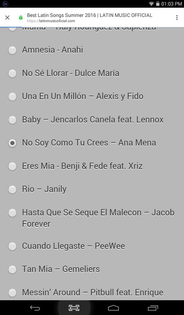 CFOAnaMenaARG's tweet photo. Menasiers! Votemos por 👉 #NoSoyComoTuCrees de @AnaMenaMusic en los #LatinMusicOfficial👉 https://t.co/J3S8BVimcP 👈 https://t.co/cgq6YbhR5w