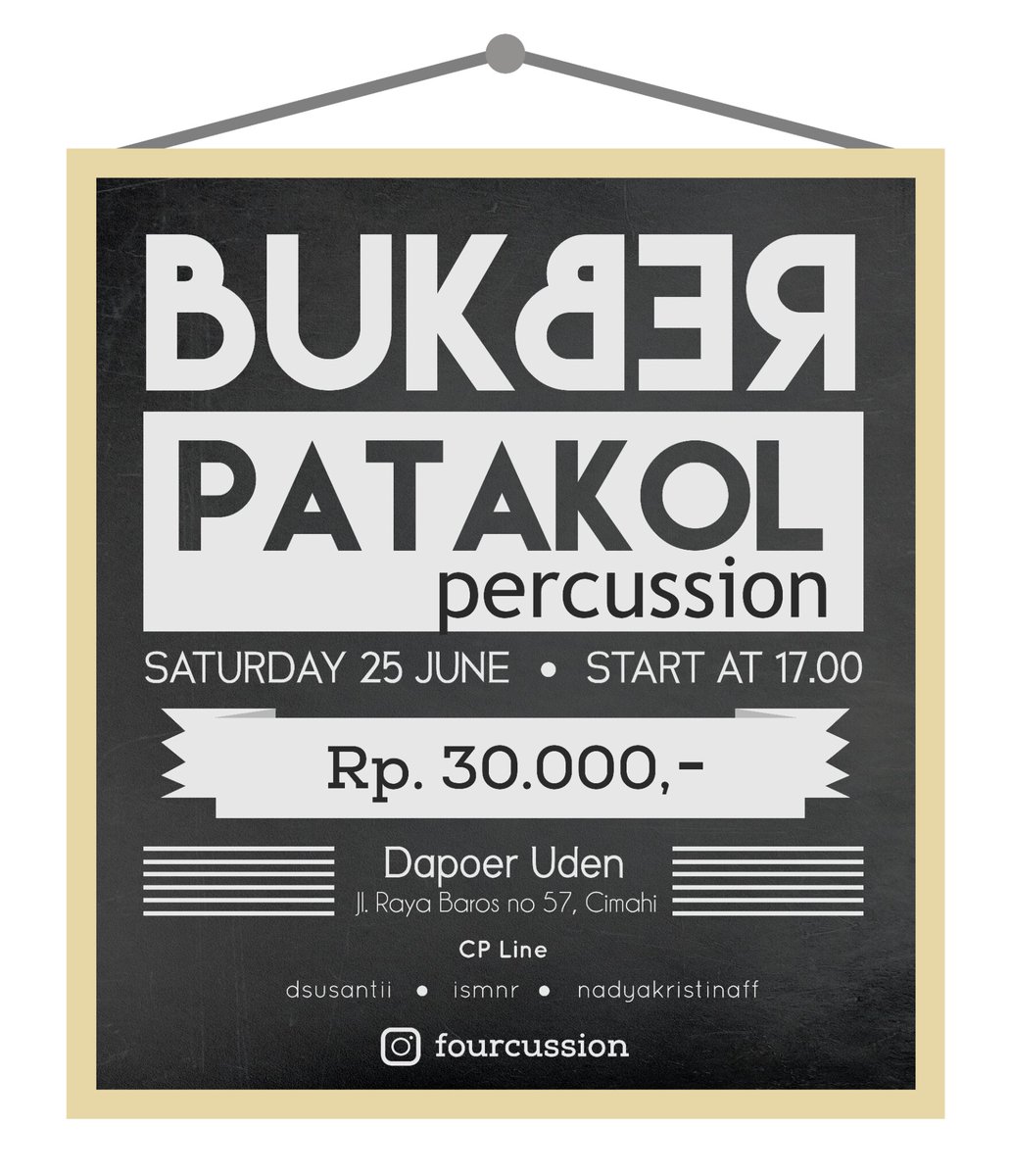 fourcussion's tweet image. Jangan lupaaa yaa