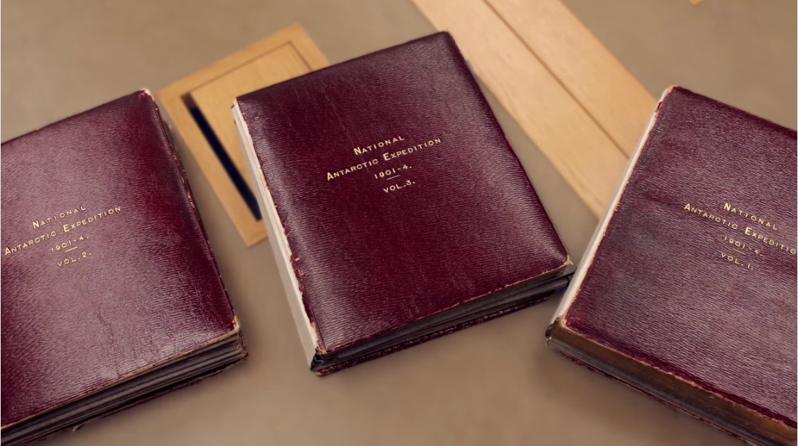 royalsociety's tweet image. A look at the stunning photos on Captain Scott's Discovery Expedition in Antarctica youtu.be/eIzY-LO-h8w