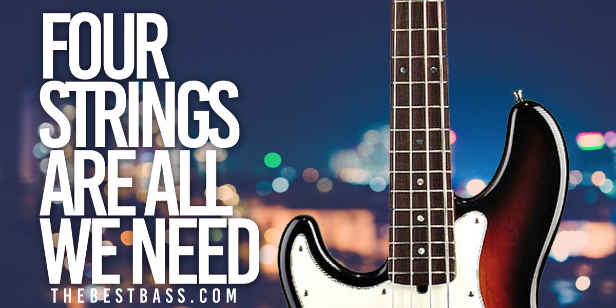 the_Best_Bass's tweet photo. Guitarists, you can keep your six strings. Less is more #4strings #thebestbass #bass #bassplayer https://t.co/GRXe3OE5Yi
