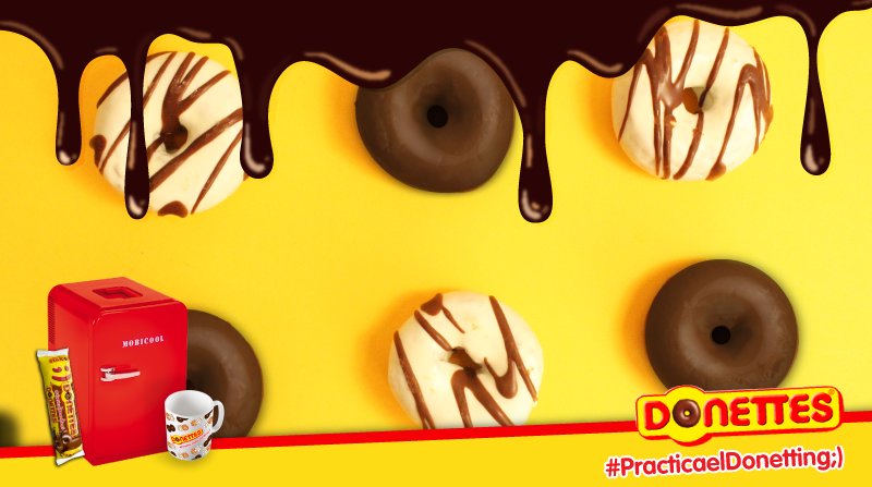 ¿Cómo mantendrías frescos los Donettes? Dínoslo con #RefrescaelDonetting y gana premiazos. Participando aceptas BBLL