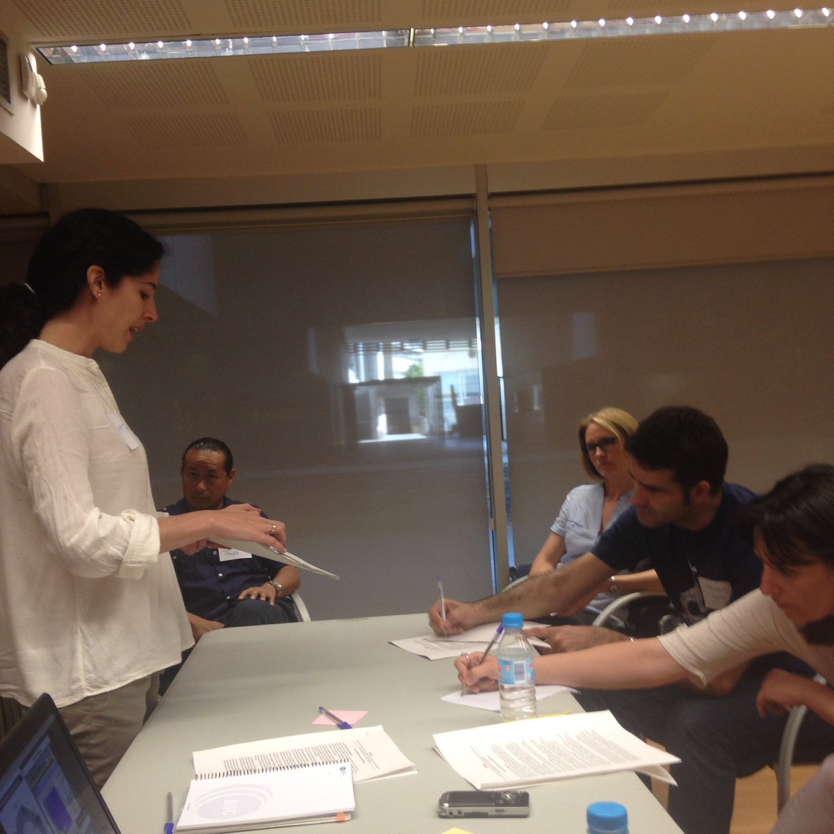 raultoran's tweet photo. Ahora, @Payetal nos explica cómo funciona #Caliope de @BSC_CNS en el pronóstico de calidad del aire https://t.co/Cime8iH9Gy