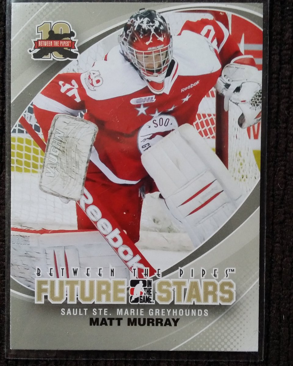 RandoHockeyCard's tweet photo. Matt Murray #StanleyCupChampions #randomhockeycard https://t.co/oCkL5HVp3k