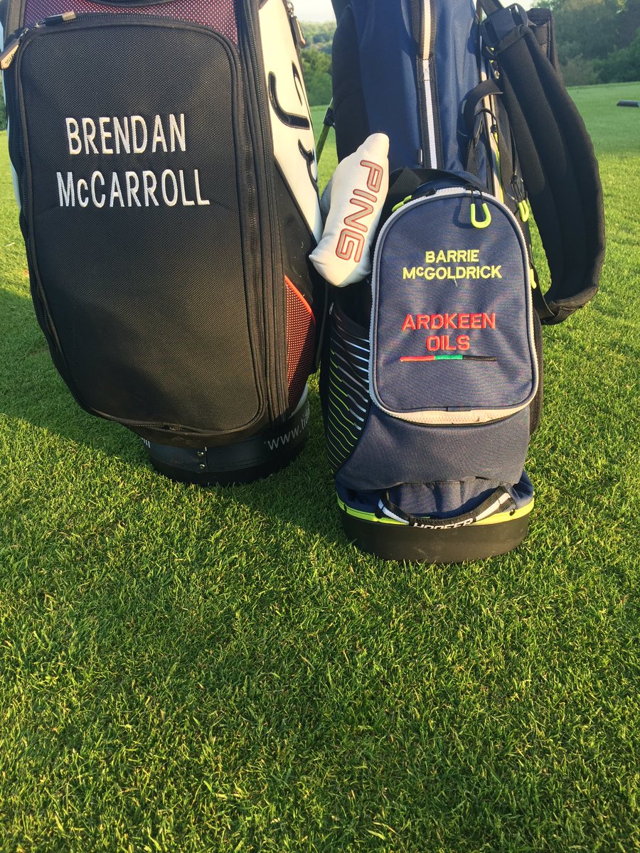 barriemcgolf's tweet image. He&apos;s done it!!! @brendymcc 1st stage of #TheOpen qualifying done 😜@IslandGolfClub #OpenQualifying #golf #bffgoals