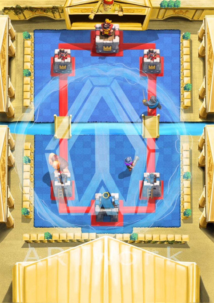 eiNRiX's tweet image. [ATW] : ARÉNE 9 TITAN #ClashRoyale #Gael2toulon