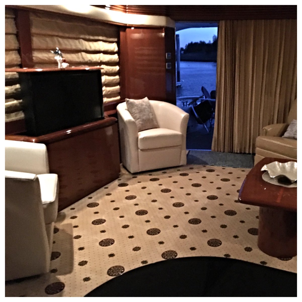 KANE Carpet installed on a yacht by Galaxy's professionals! <a href="/kanecarpet/">Kane Carpet Cleaning</a> #kane #carpet #luxury #galaxycarpet #floor
