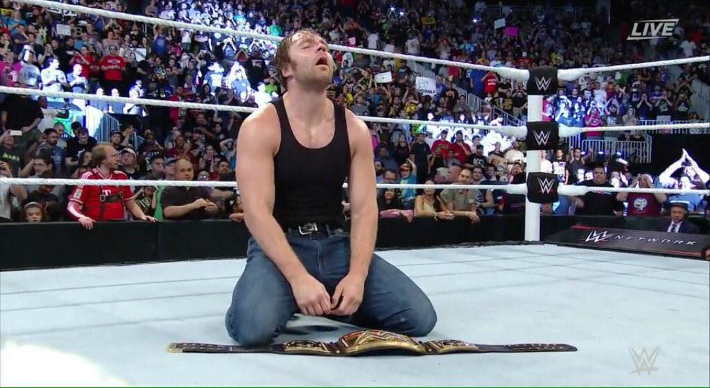 InuMatchaZone's tweet photo. WWE Network เดือนนี้คุ้มละหลังจากเปิดเดือนใหม่ด้วย ER ที่ทำให้รู้สึกเจ็บเหี้ยมๆ #Moneyinthebank #DeanisChamp https://t.co/1LFVZOghiY
