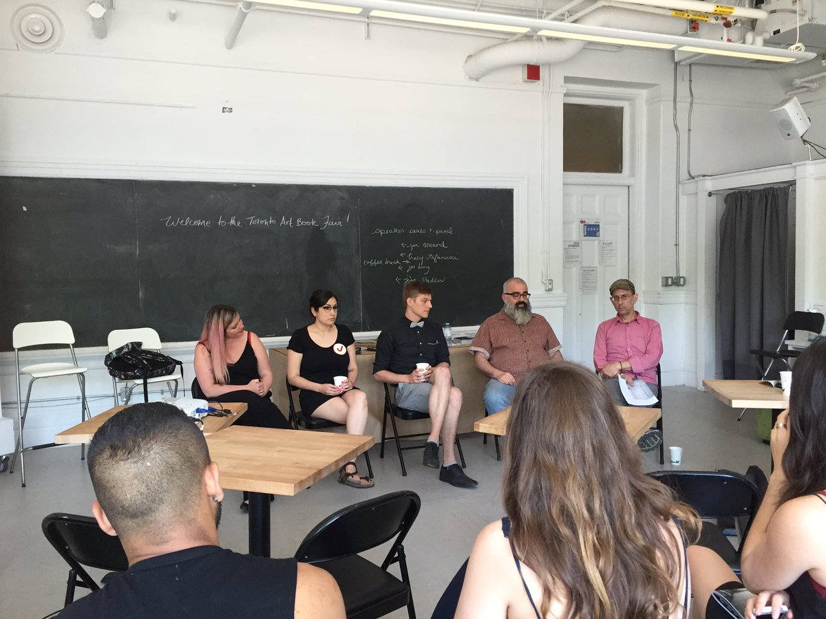 shanleyEM's tweet photo. Awesome panel discussion yesterday at #toabf with @TracyStefanucci, Joi T Arcand, @paperpusher_TO and @jimshedden! https://t.co/LRVDixnV3r
