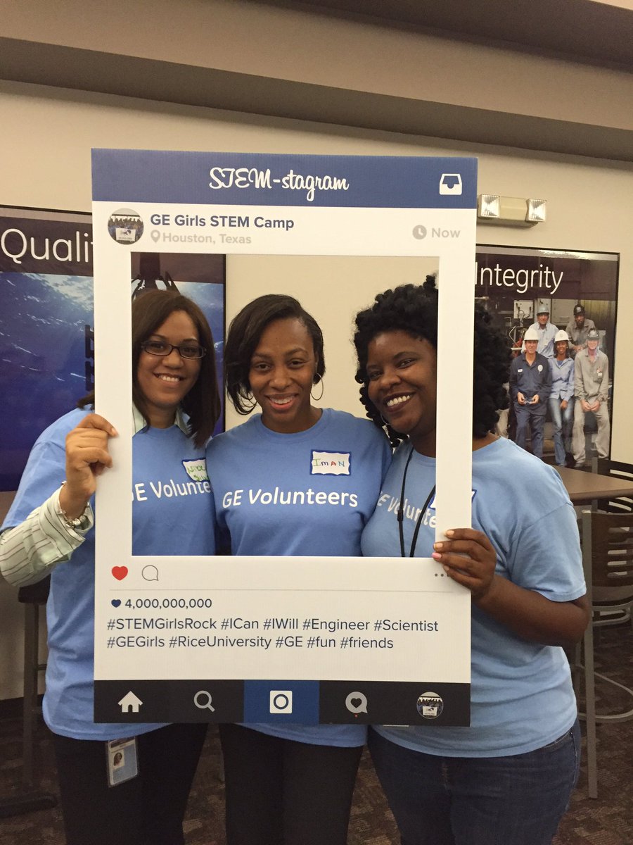 pinkladybug78's tweet photo. Because we rock...GE Girls Rock!! @ge_oilandgas #GEGirlsDay https://t.co/gDC5a5utbs