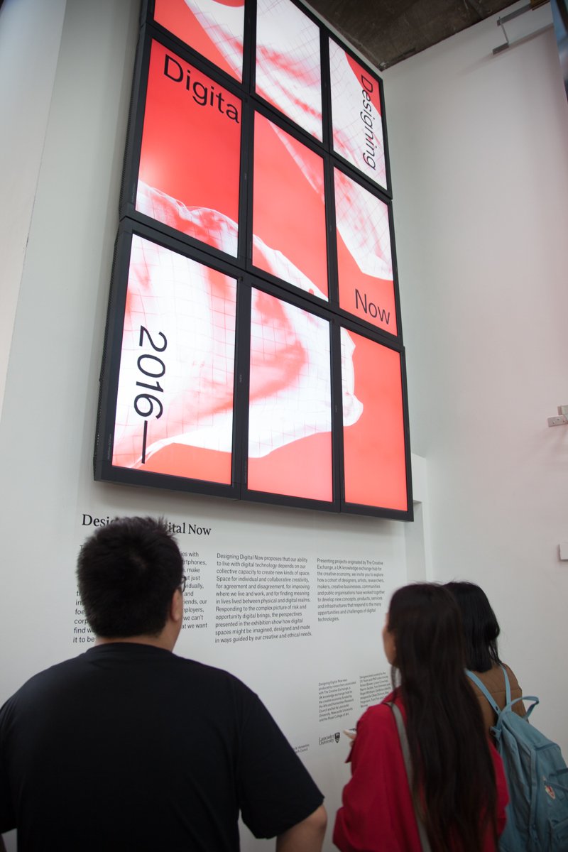cxhub's tweet photo. Designing Digital Now exhibition on this week @FACT_Liverpool exploring how we shape digital and how it shapes us https://t.co/rQnmJoCu8t