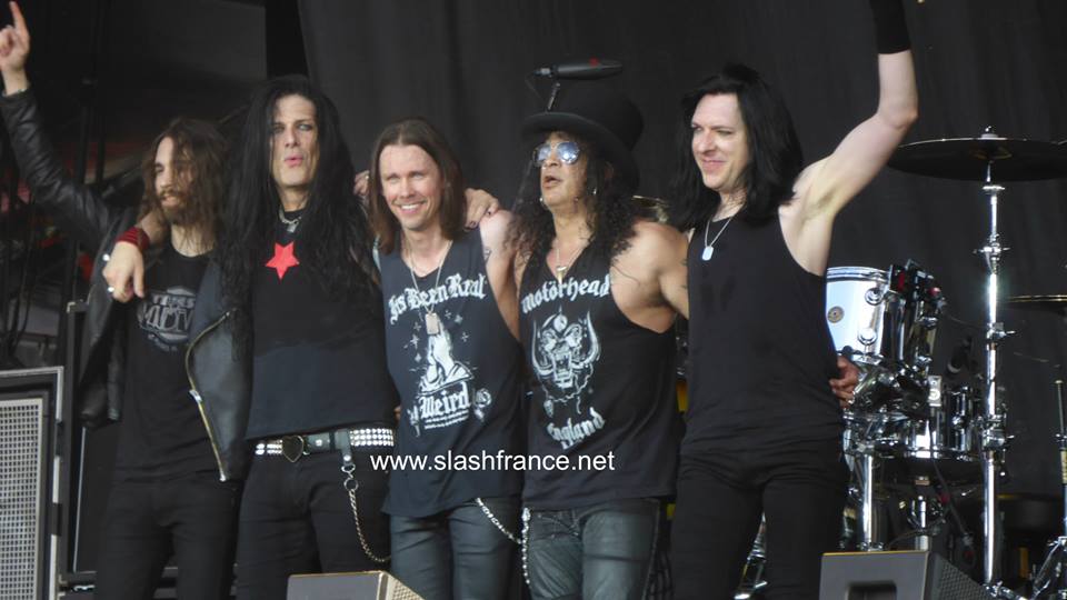 All_about_SLASH's tweet photo. @Slash with @MylesKennedy and #TheConspirators one year ago to #Hellfest2015
#SMKC #WOF #RnFnR #Slash #MylesKennedy https://t.co/NtSU7G39KQ
