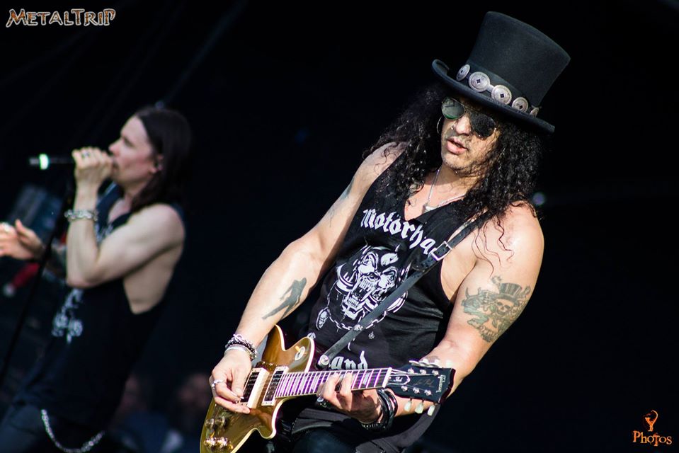 All_about_SLASH's tweet photo. @Slash with @MylesKennedy and #TheConspirators one year ago to #Hellfest2015
#SMKC #WOF #RnFnR #Slash #MylesKennedy https://t.co/NtSU7G39KQ