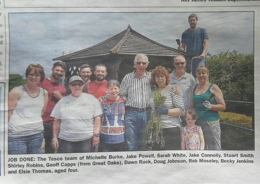 TescoLydney's tweet photo. Made it into the local paper.@rob_bayley @dawnruck1962 @colly75 @ForestWyeValley @Relay4LifeFOD @ForestTraders https://t.co/uuUEUWI3al