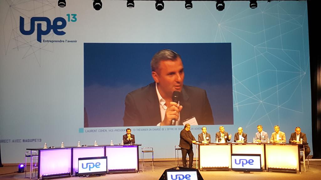 #AGupe13 un nouveau logo pour une nouvelle vie "entreprendre l avenir"