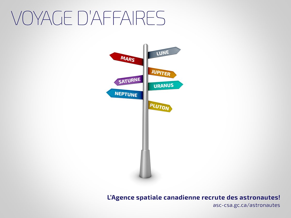 Agence spatiale canadienne tweet media