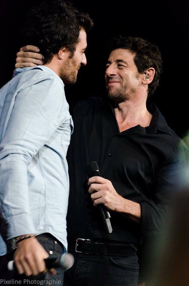 PatrickBruel's tweet photo. C'était sympa de se croiser à Nîmes 
Joyeux anniversaire @Amir_Off ! https://t.co/SoSbvD11uW