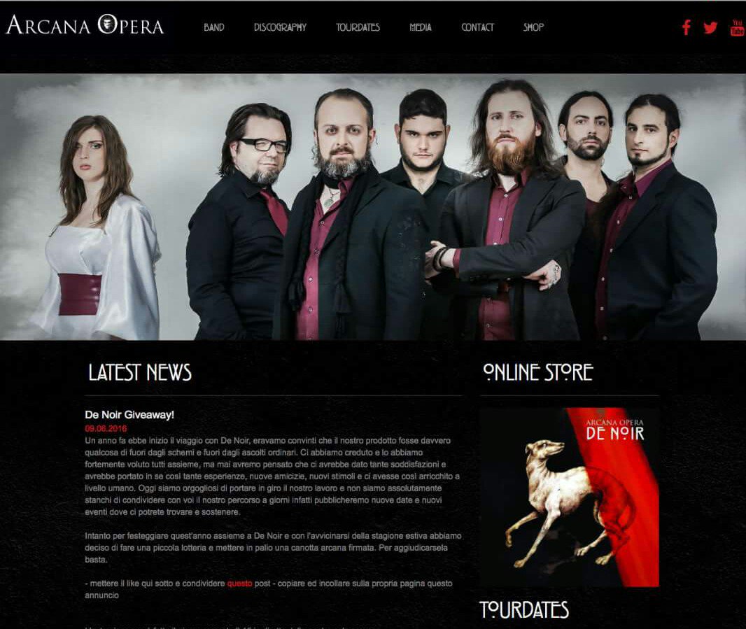 arcanaopera's tweet photo. È on line https://t.co/ReIxuz6urb con una nuova veste grafica.
#ArcanaOpera #Website #DeNoir #News https://t.co/tEAk4Vfd0U