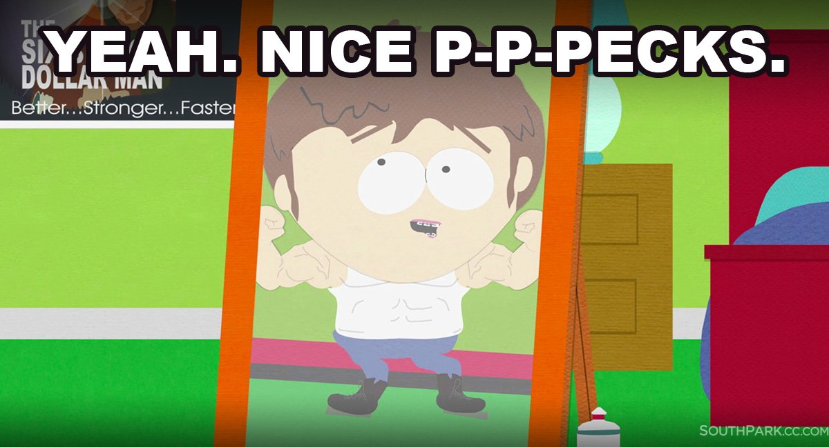 SouthPark's tweet photo. P-P-P-Push it!
https://t.co/9TO8ynJ5m3 https://t.co/NyLAprJ821