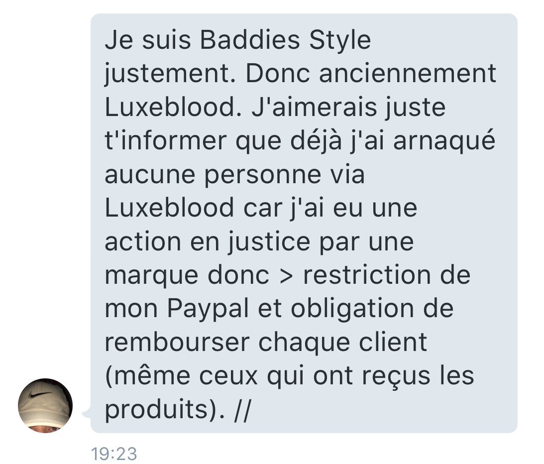 ANTI_ARNAQUE_FR's tweet photo. #KARMAFAIL par le vendeur de contrefaçons @Luxeblood @BaddiesStyle https://t.co/2Zx8kMYVa0