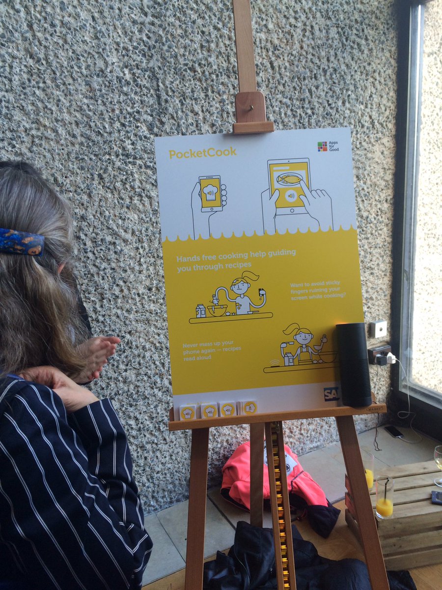 1ICTteacher's tweet photo. The @pocket_cook app is amazing #AfGAwards https://t.co/2e2vXmSZbT