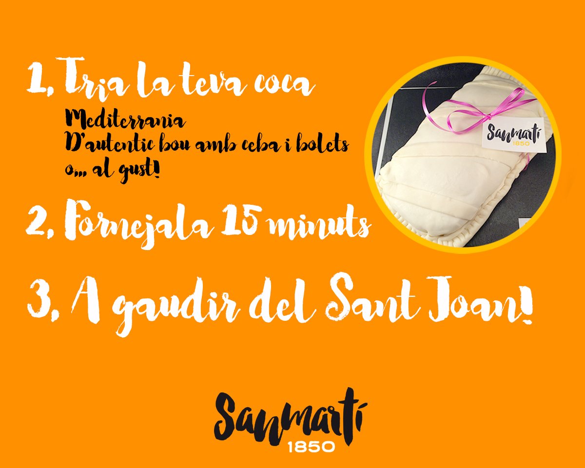 Us proposem tres senzills passos per gaudir del #SantJoan2016!