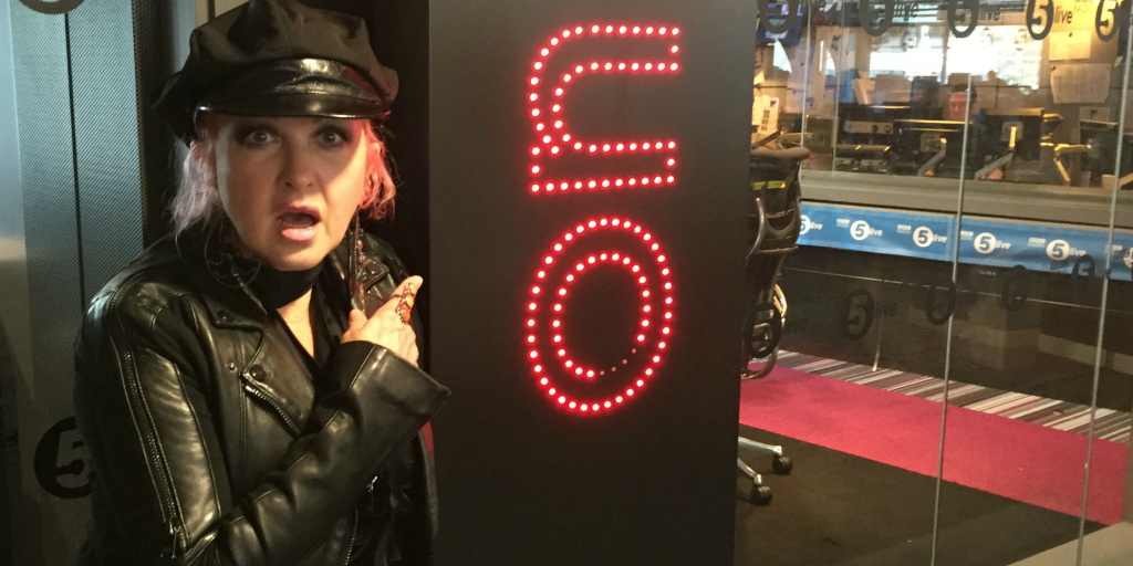 bbc5live's tweet photo. We had a special weather report today from @cyndilauper. Watch it here https://t.co/pung4OhuGT https://t.co/h36uoTAaVK